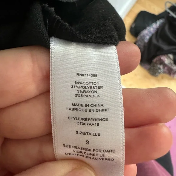 Ten Sixty Sherman Side Button Square Neck Black Denim Mini Dress - Picture 7 of 7